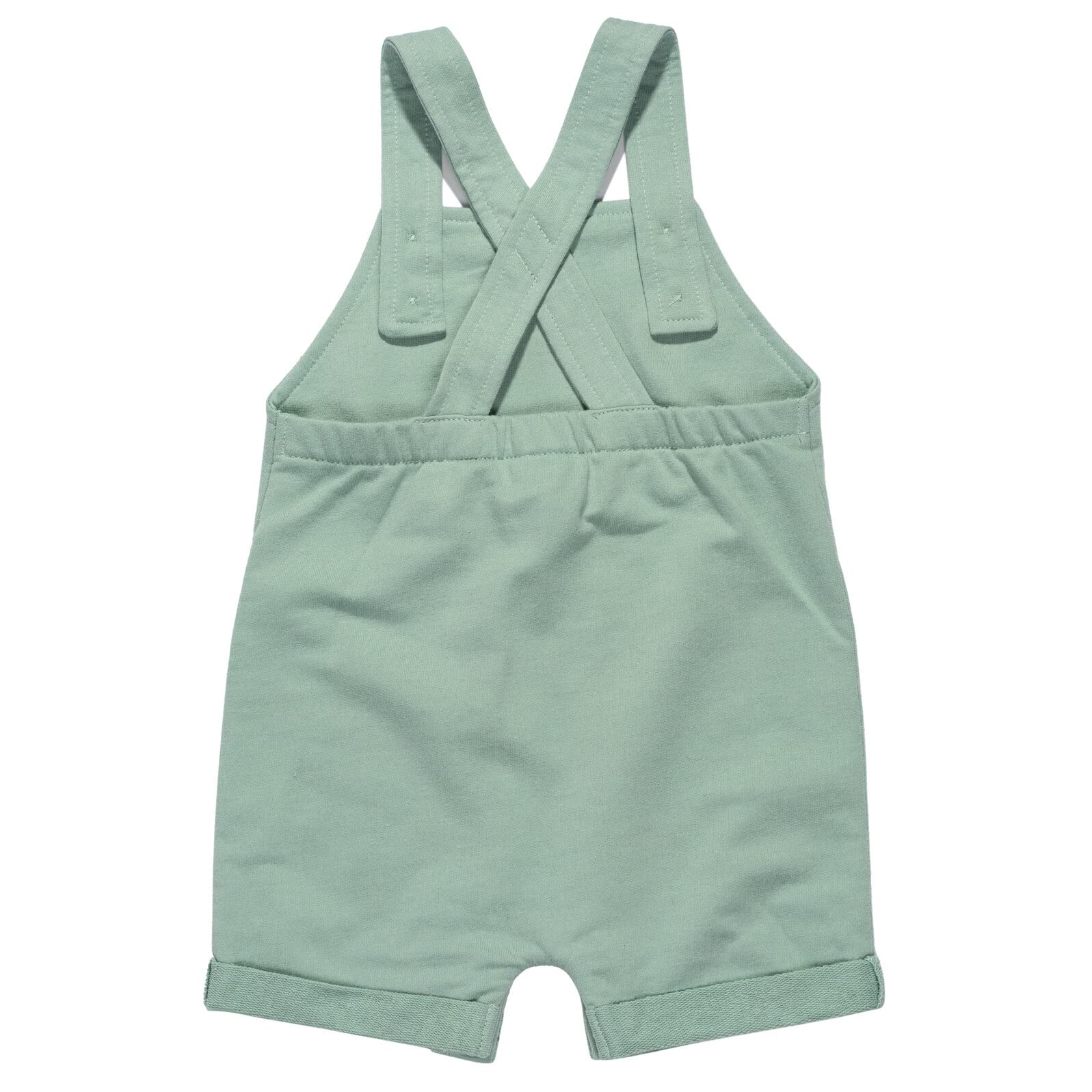 Disney Baby Französisch Frottee kurze Overalls, T-Shirt und Hut 3-teilige Outfit Set Neugeborenen für Babys Größen (0-24 Monate)