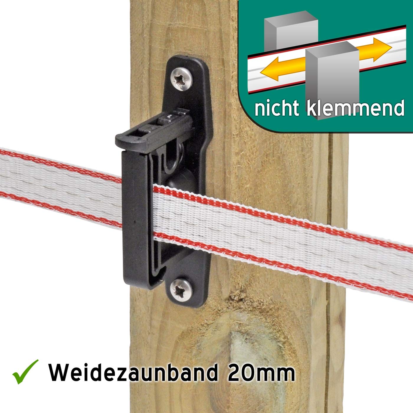 WI 14000 L Isolateur Pour Piquet Rond Et Ovale - Agro-Équipements