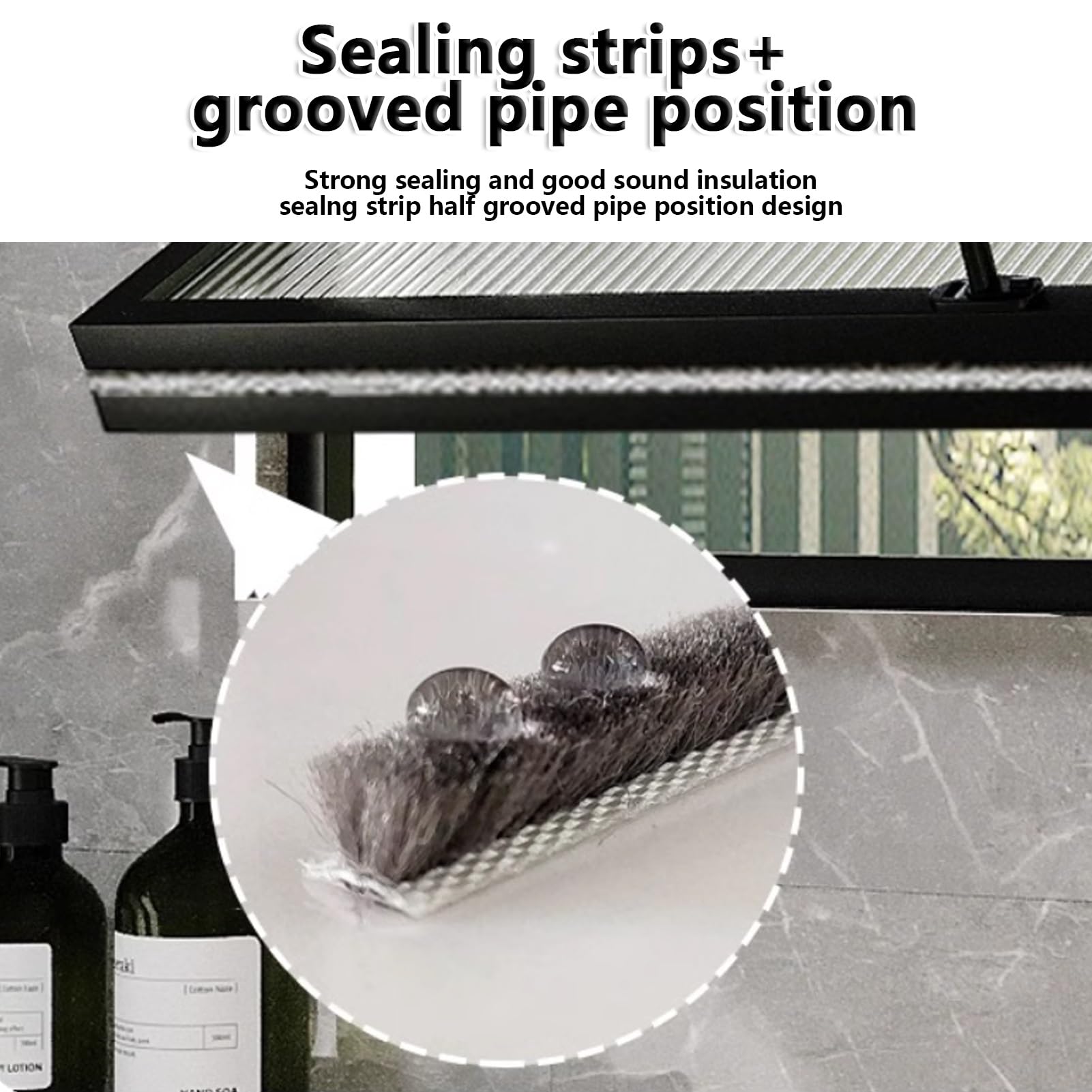 Ventana de sótano de aluminio giratoria de 360°, diseño de fácil manejo para ventilación de baño y cocina, marco de repuesto de 32 x 14 pulgadas en color blanco