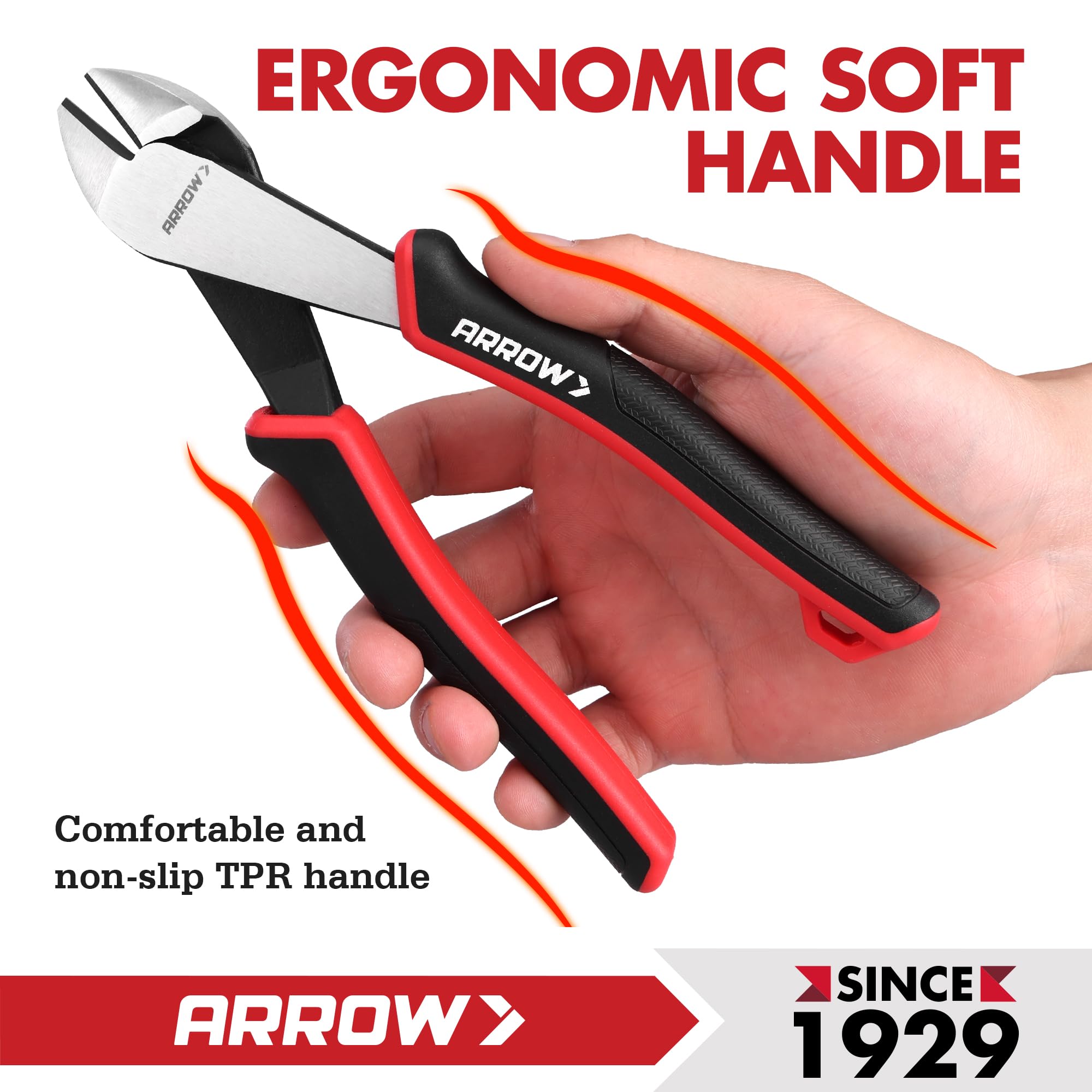 Arrow 4-Piece Pliers Set - Durable & Versatile -9