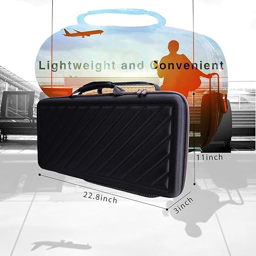 Miniatura 5 de XANAD Funda para controlador Numark Mixtrack Platinum FX o Mixtrack Pro 3 DJ - Bolsa de transporte de almacenamiento duro