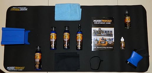 MusicNomad Premium Guitar Work Mat Pad For Repair, String Changing, Se
