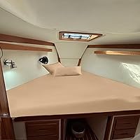 Vista 21 de Juego de sábanas de 800 hilos – Juego de sábanas universal de AFT 100% algodón egipto para colchones de hasta 8 pulgadas de profundidad, barco