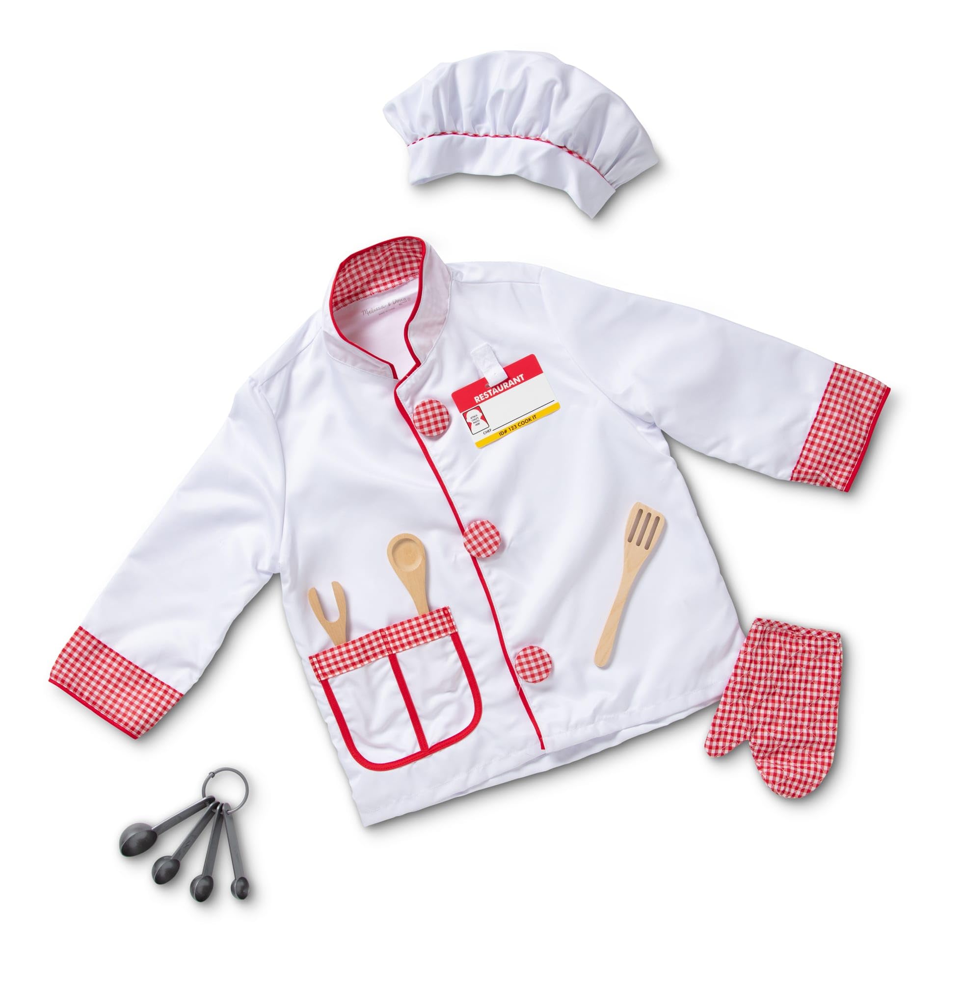 Melissa & Doug - Déguisement Chef Cuisinier - Jeu D'Imitation Enfant