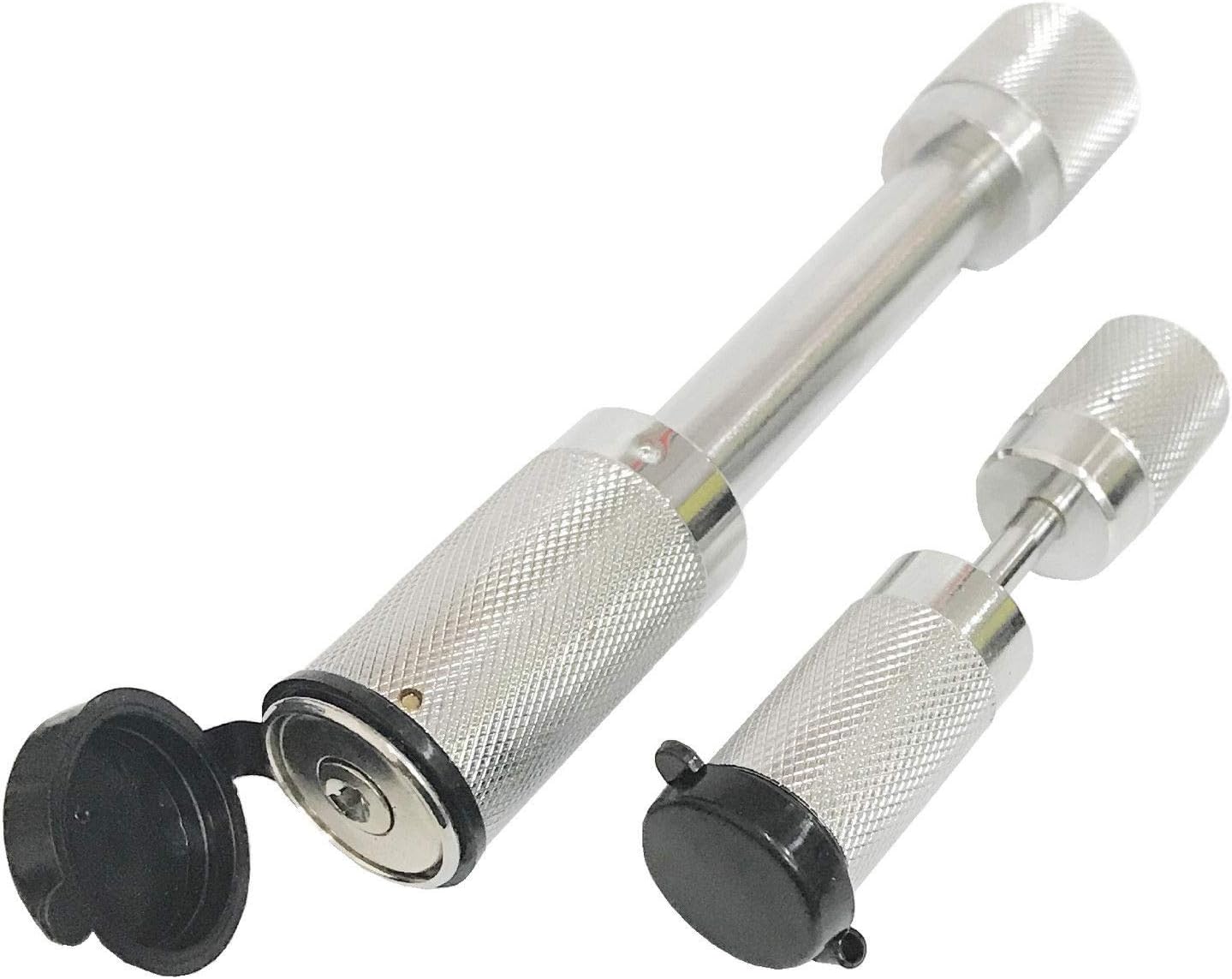 Keyed Alike 5/8 Hitch Pin and 1/4 Trailer Coupler Lock Set