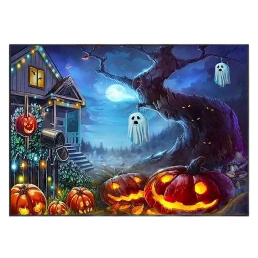 【Halloween party】アクリル画 F6 風景画 絵画 R*U様 【Halloween party】アクリル画 F6 風景画 絵画 Halloween