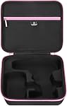 Tourmate Hard Storage Case for DEKOPRO Power Drill Cordless - Travel Case for 20 Volt Drill Driver Kit(Only Case) (Pink)