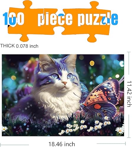 Miniatura 2 de Rompecabezas de 100 piezas, rompecabezas de 100 piezas, 100 piezas, para adultos y niños, adecuados para adultos y niños (100 unidades, C0004)