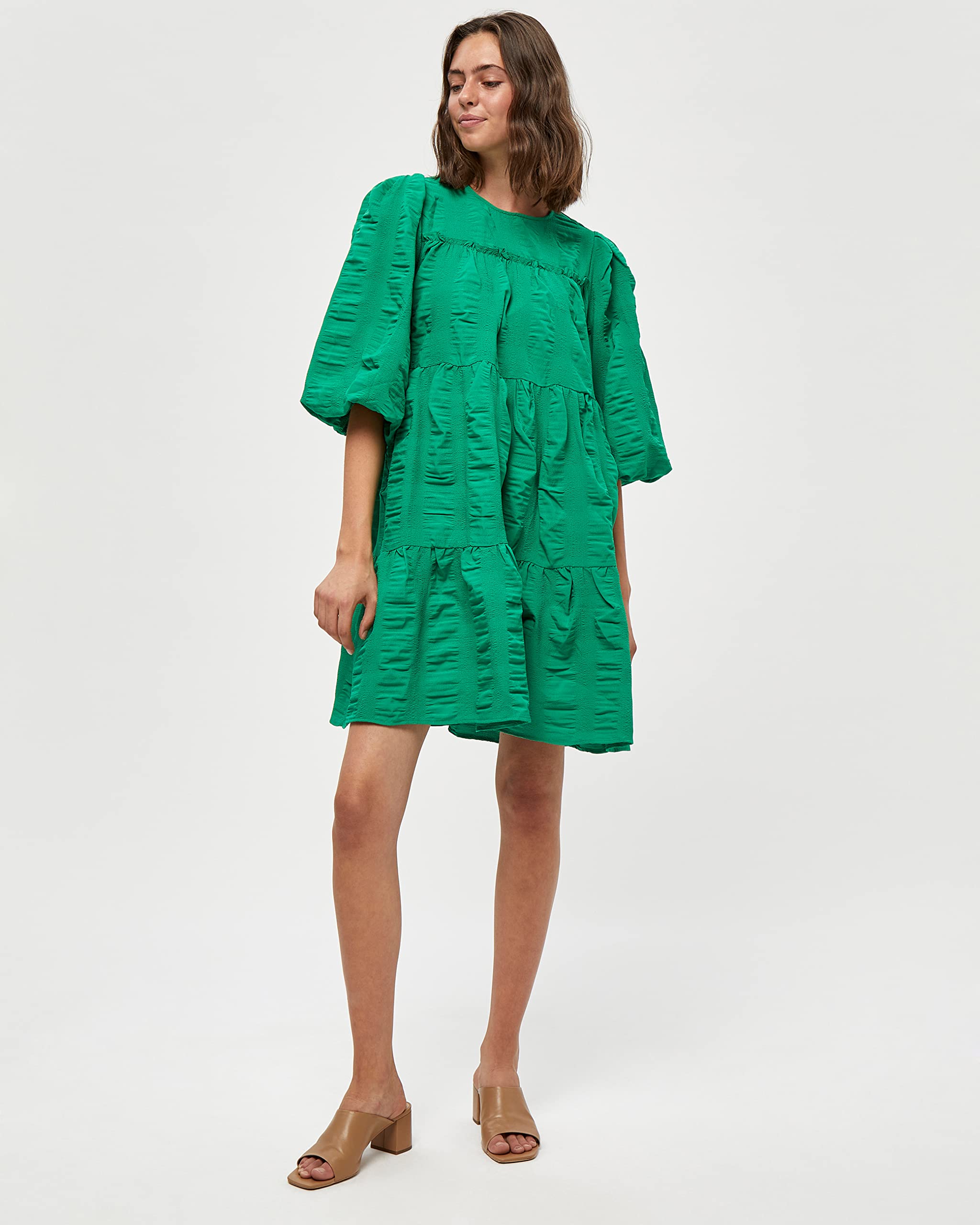 Minus Sukienka damska Lelia, 3797 Ivy Green, 44