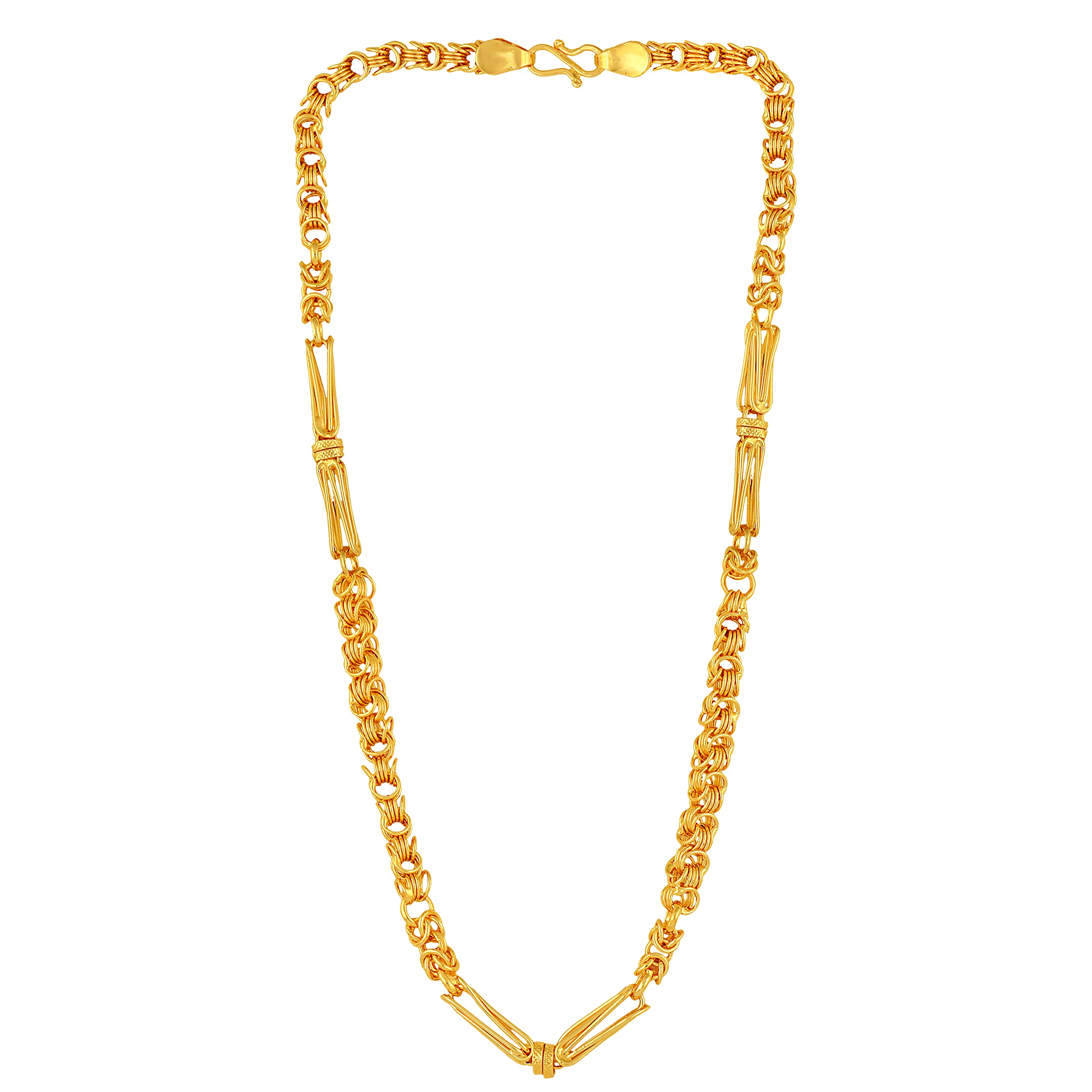 MEENAZ Chain for Men Boys Husband gents boyfriend Stylish golden Chain 1 one gram gold Neck Chain for Men Stainless Steel Chains for boys Jewellery Birthday Gift Anniversary fashion necklace-191 (B0BY2K6YGJ) Amazon Price History, Amazon Price Tracker