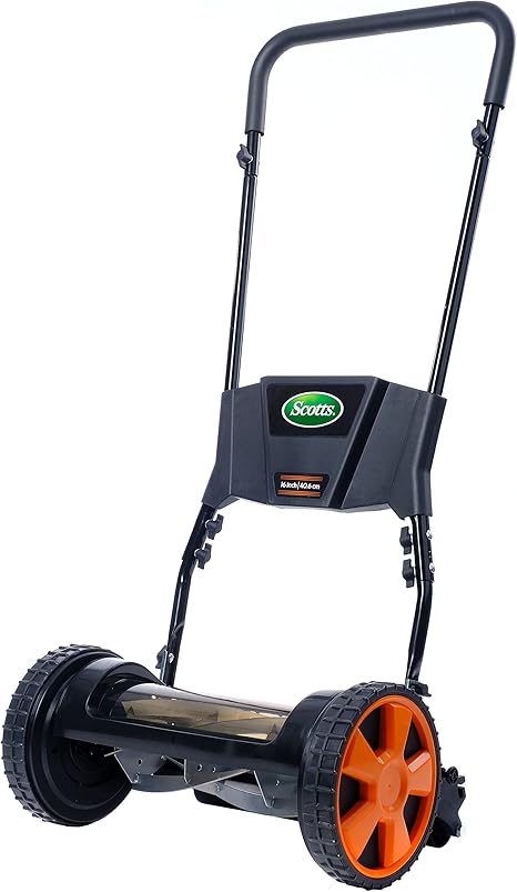Review Scotts 615-16S 16-Inch 5-Blade Premium Push Manual Reel Lawn Mower, Green Review Scotts 615-16S 16-Inch 5-Blade Premium Push Manual Reel Lawn Mower, Green