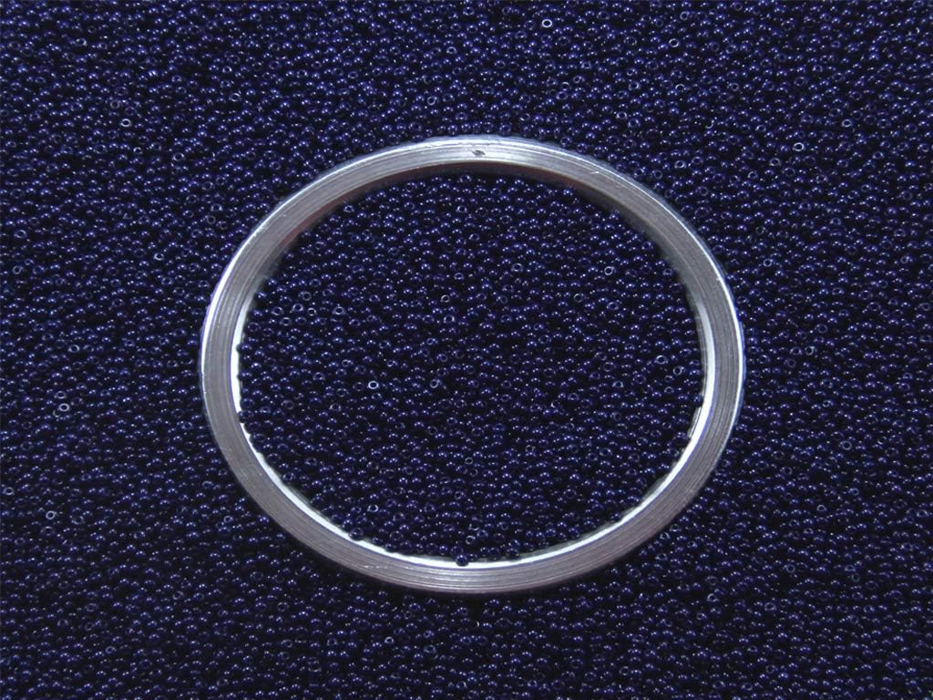 The Design Cart Light Emerald Green Opaque Preciosa Round Seed Beads (11/0-2.0 mm) (500 Grams) - for Embroidery, Beading, Jewellery Making, Art and Craft