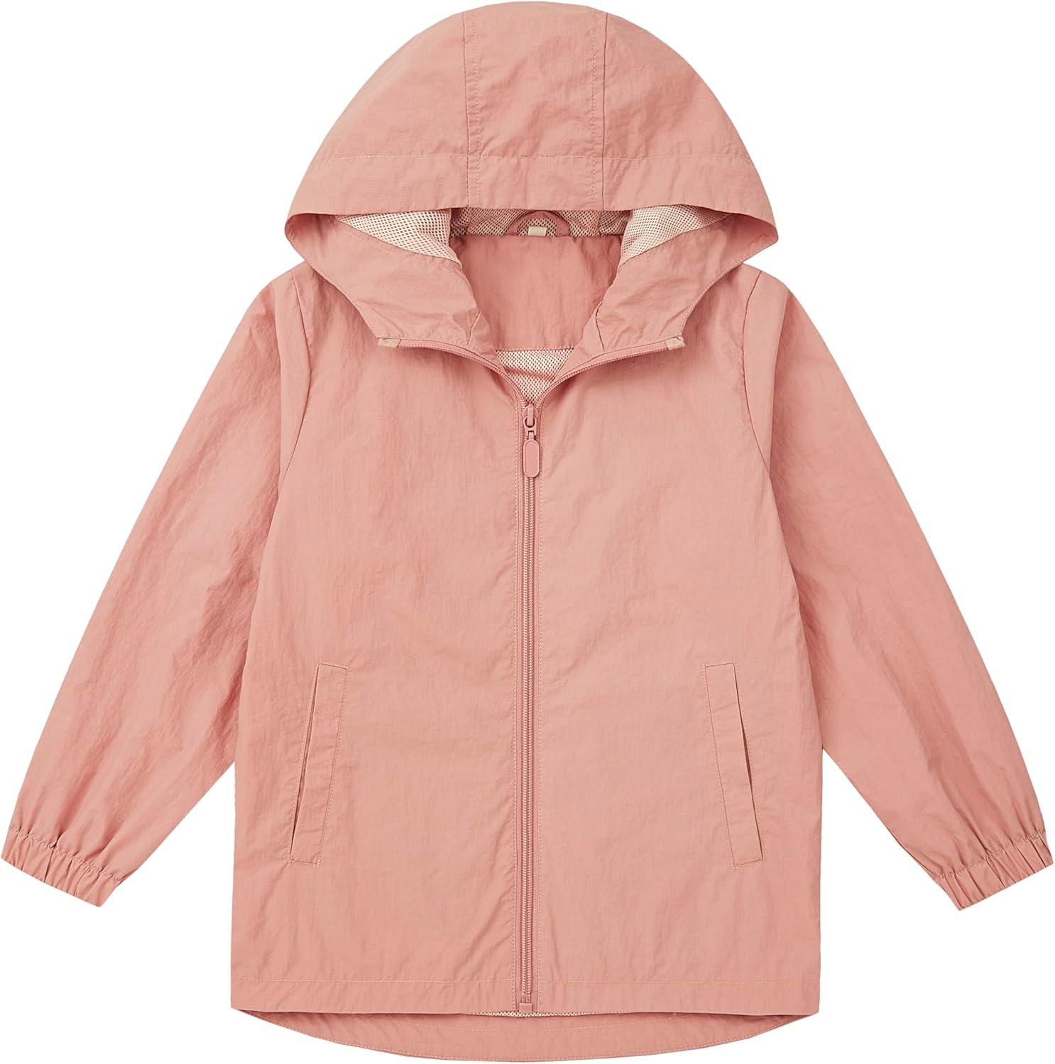 Boys Girls Windbreaker Hooded Jackets Lightweight Packable Jacket Toddler Rain Coats