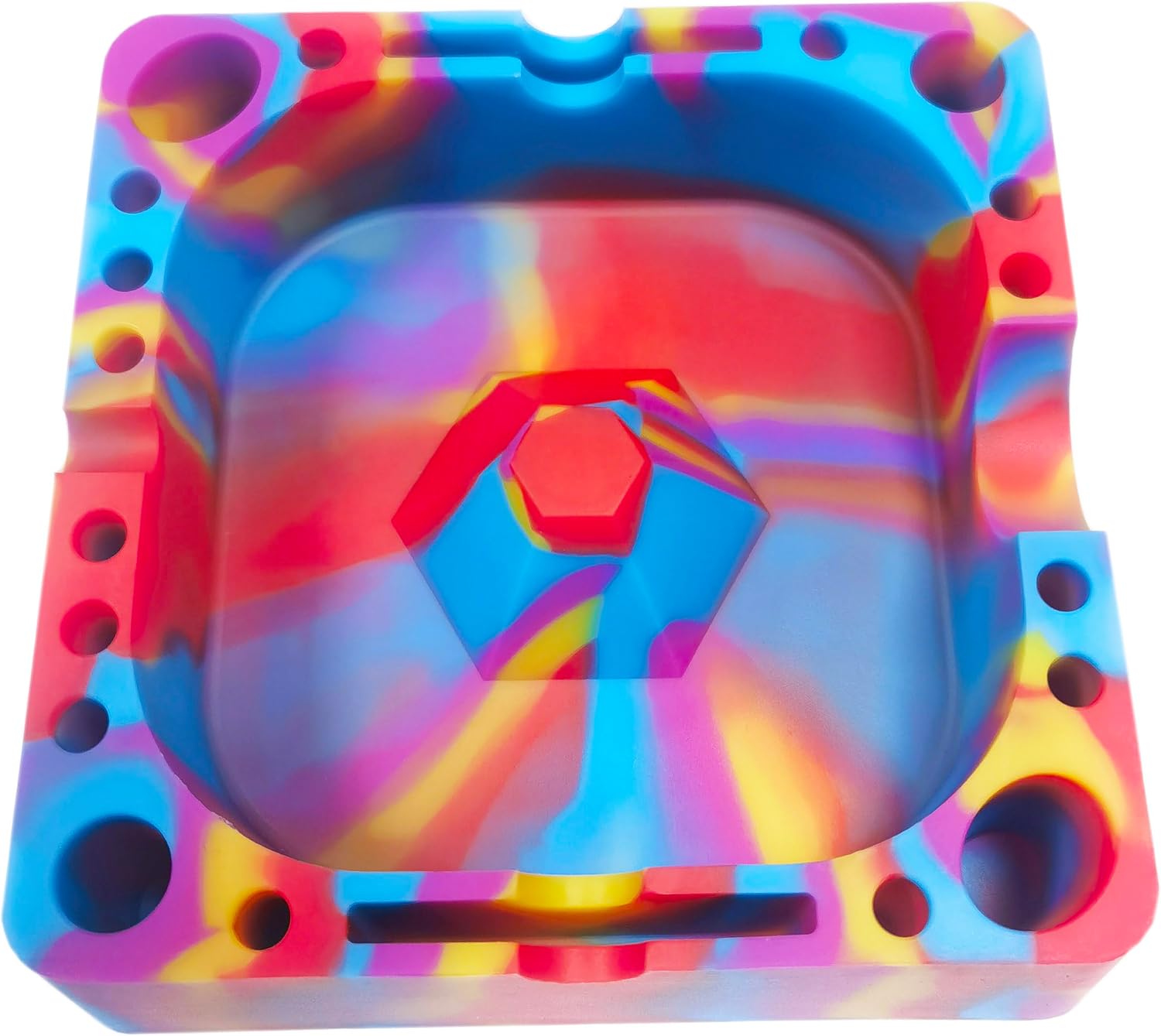 Portable Silicone Ashtray for Smoking Heat Resistant (Camouflage)