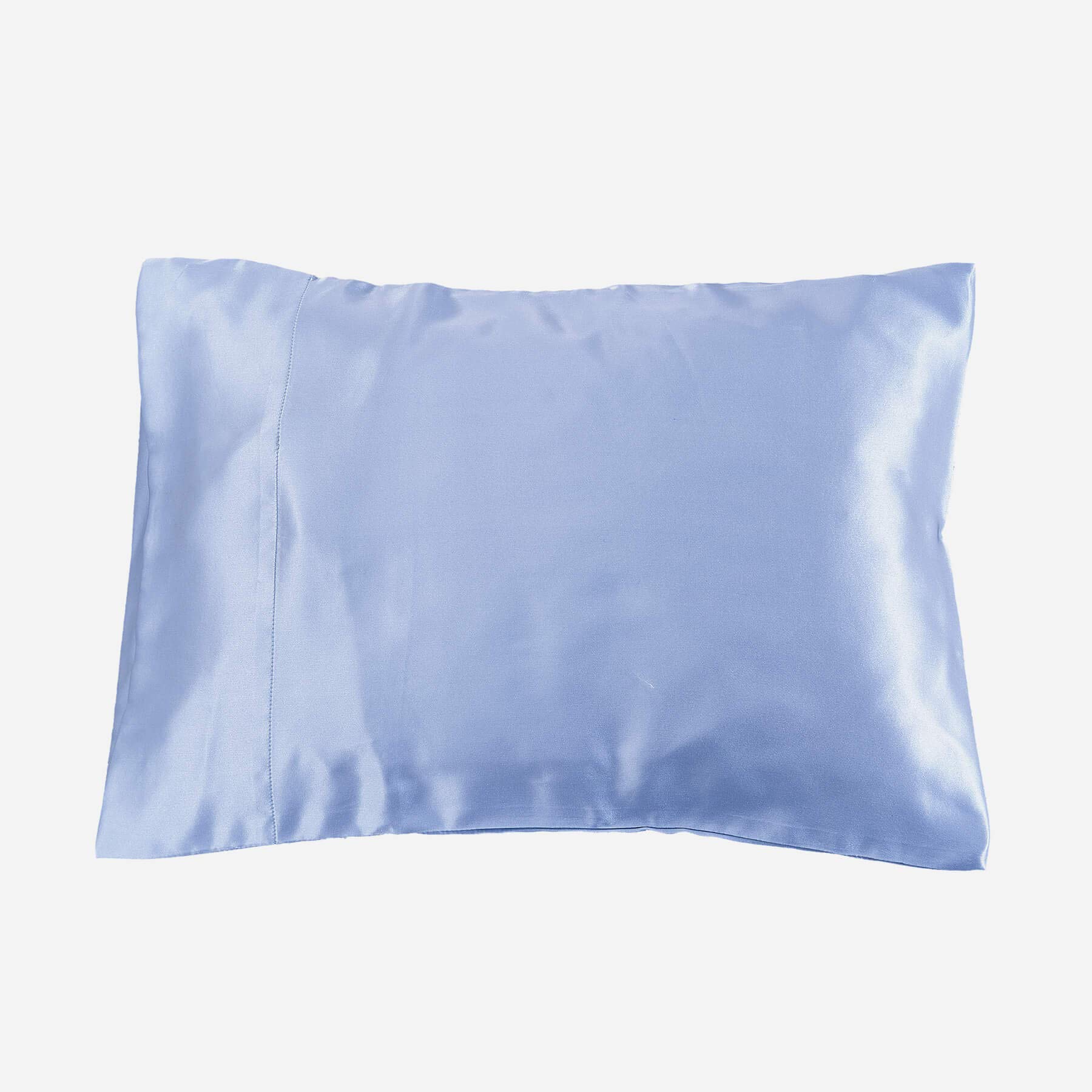 Lilysilk Silk Pillowcase Pillows Travel Sized, Light Blue, 14" x 20"