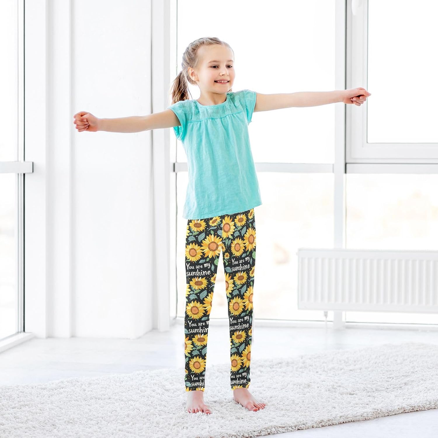 Girls Leggings Christmas Cute Dogs Toddler Girls Clothes Leggings for Girls Toddler Girls Leggings 3-4T