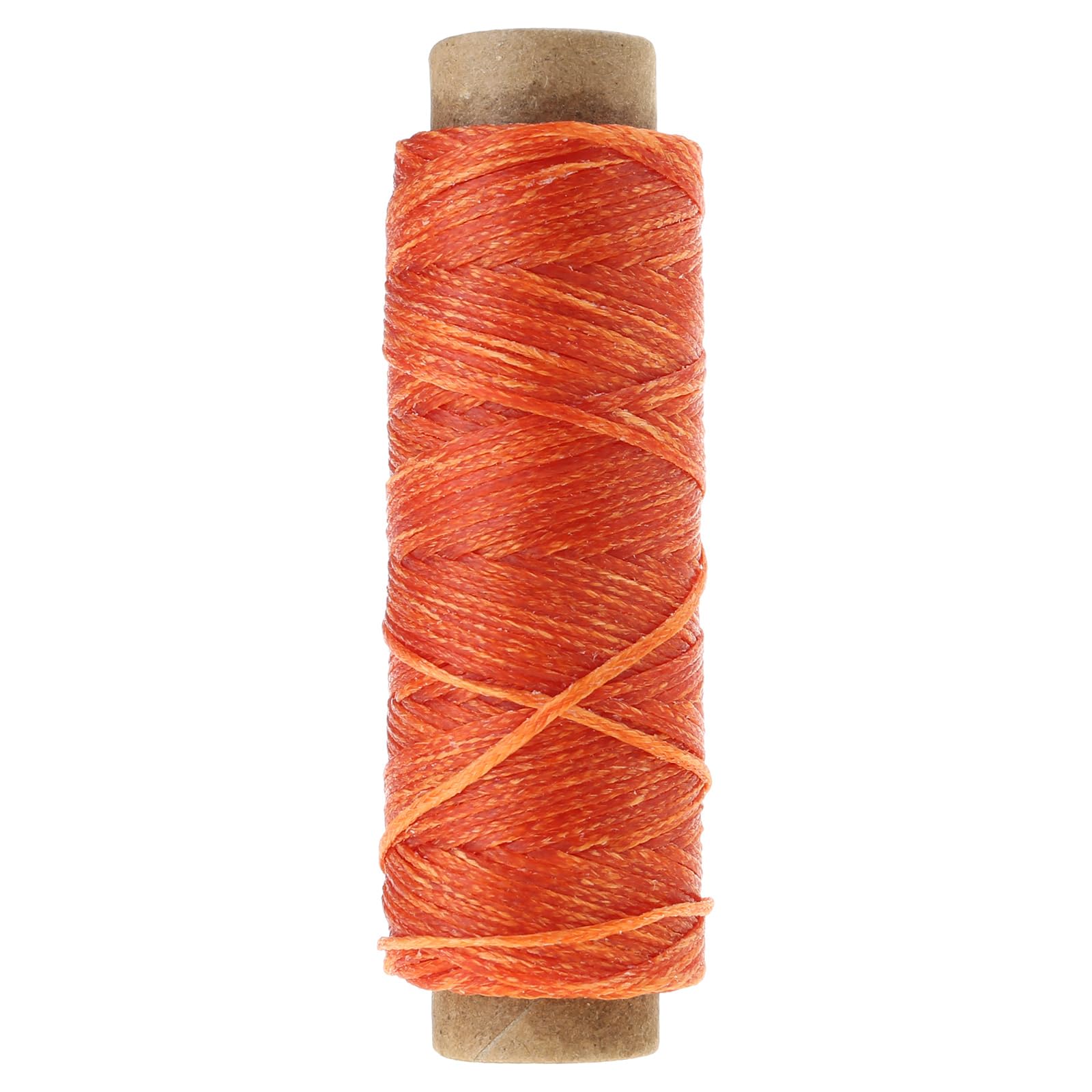 YWLUUOO 150D 0.8mm Thickness Flat Waxed Cord Thread Hand Stitching Thread Sewing Line for Leathercraft 50 Meters Cord