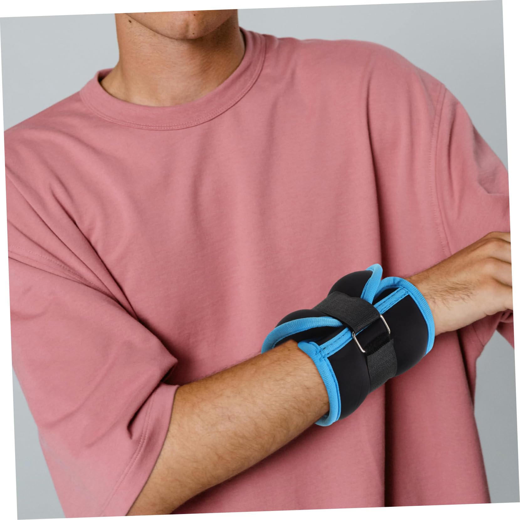 Toyvian 2pezzi Pesi Caviglia Sportivo Pesi Caviglia Portatile Allenamento Donne Gambe Allenamento Corsa Regolabile Articoli Fitness