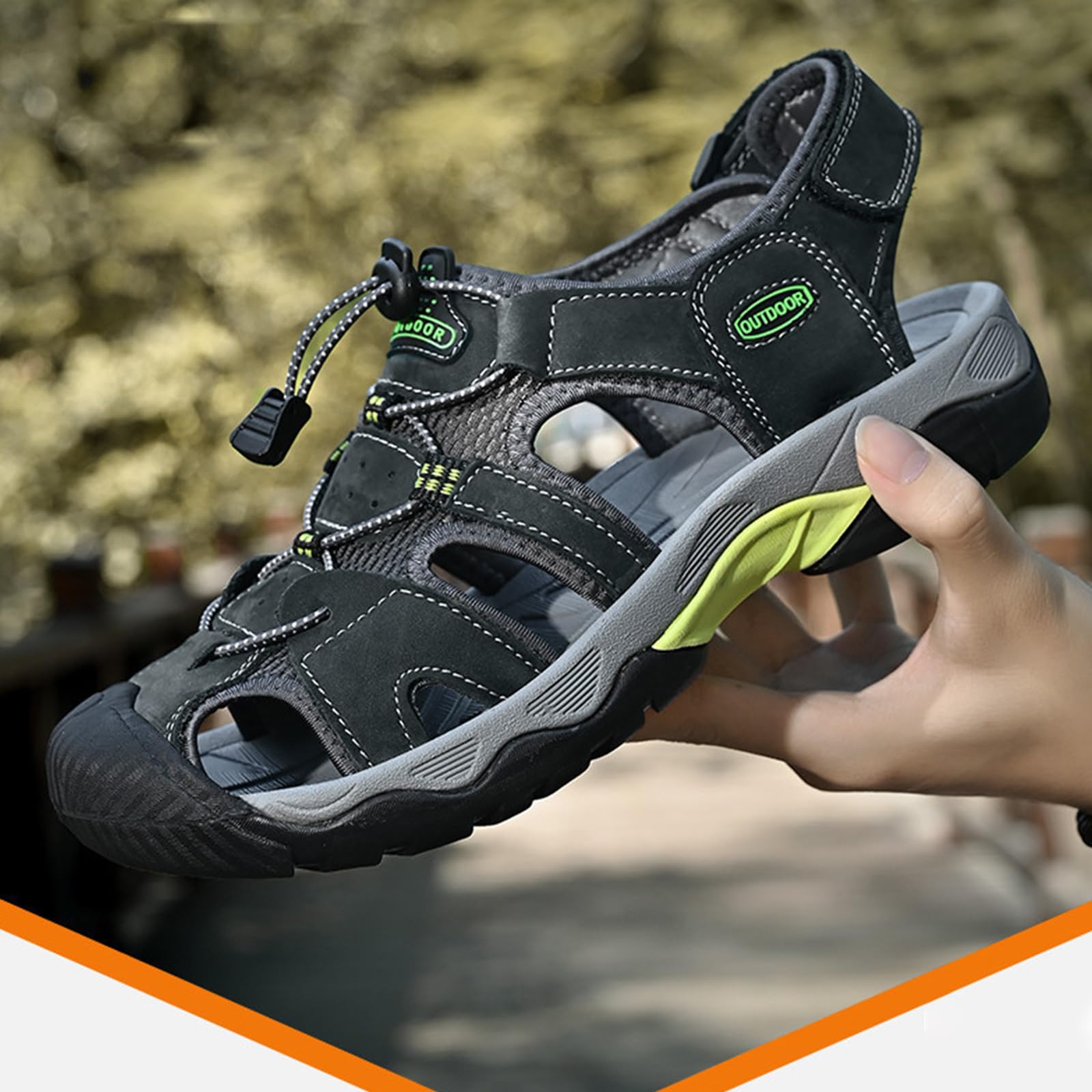 Sandales outdoor séchage rapide ajourées