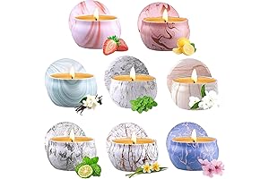 Soulful Serenity: 8-Piece Aromatherapy Velas Aromaticas Decorativas