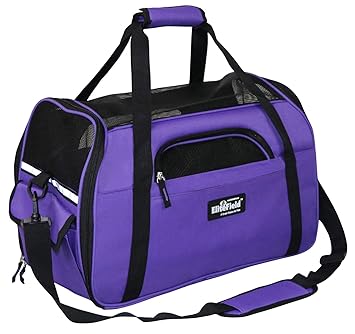 EliteField Soft Sided Pet Carrier (3 Year Warranty, Airline Approved), Multiple Sizes and Colors Available (Medium: 17