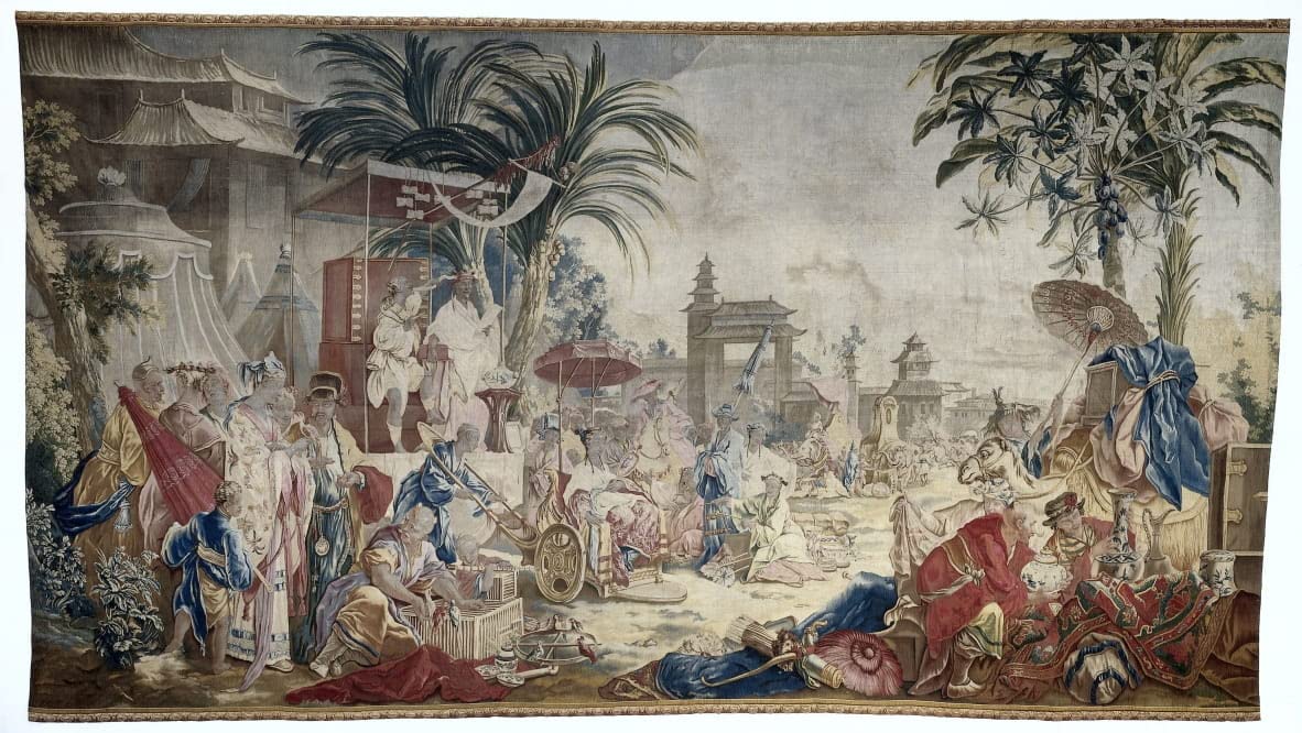 Poster toile Le marché chinois SERENDIPITP 50x70 mur vide solution - 4