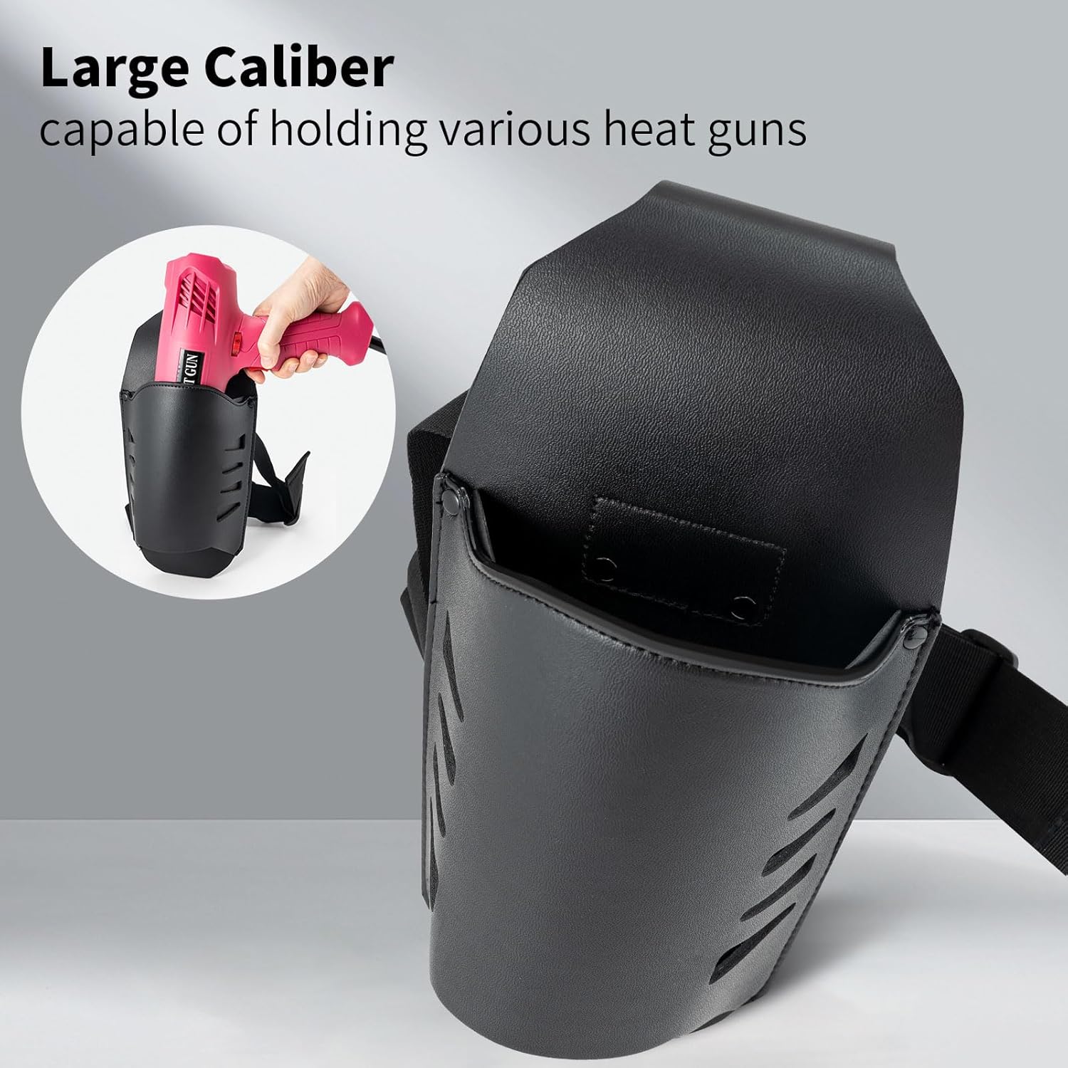 NEWISHTOOL Window Film Application Kit Vinyl Wrap PPF Install Tools with Heat Gun and Waist Pack, Spray, Felt Squeegee, Cleaning Towel and Knife Cutter