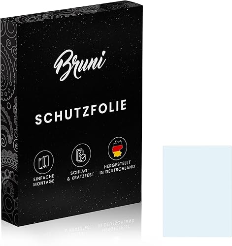 Bruni Protector de pantalla compatible con pantalla estándar de 2.4 pulgadas (1.937 x 1.453 in), película protectora transparente (2X)