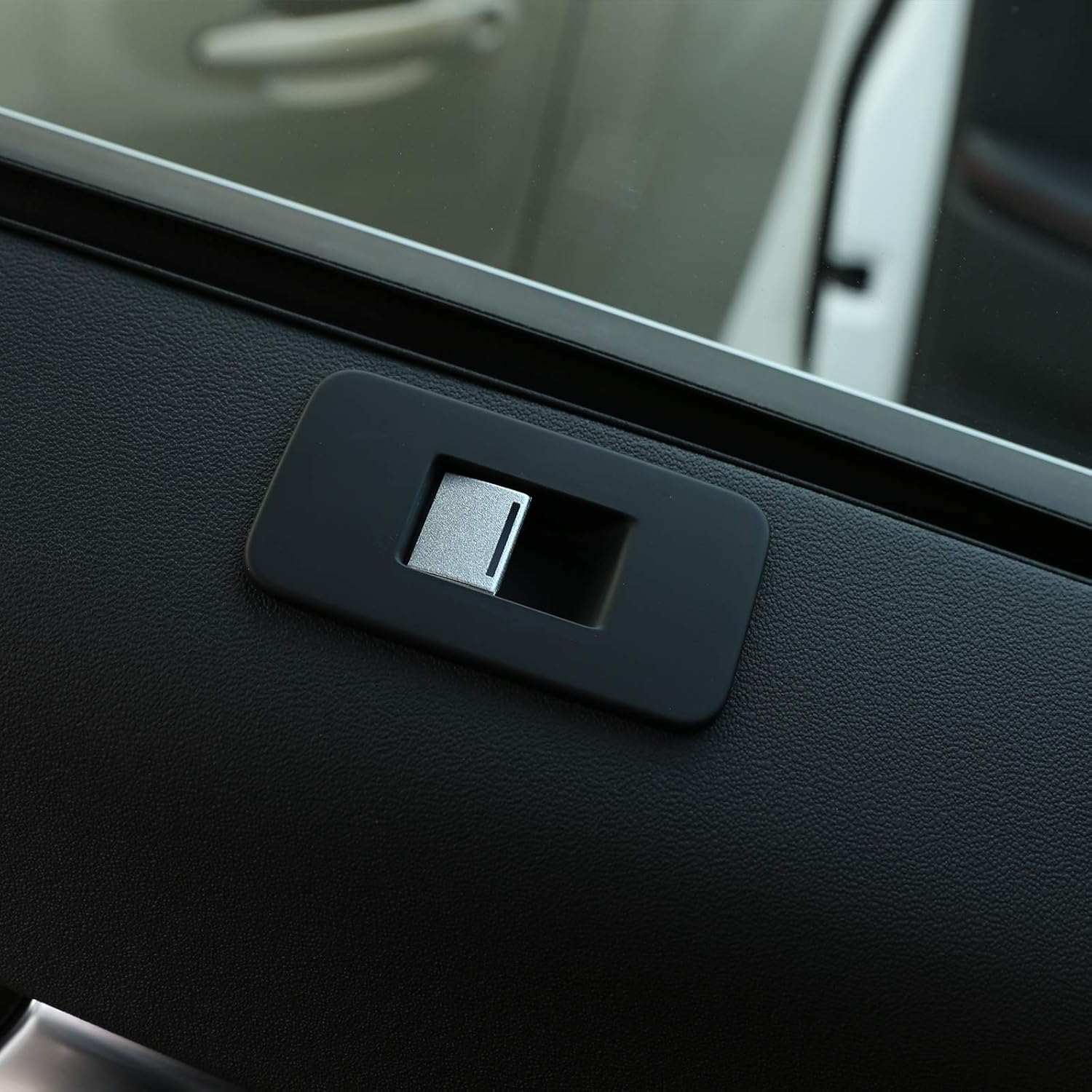 LLKUANG Car Styling Door Window Glass Lift Switch Button Decoration Sticker Fit for Jaguar F-PACE 2016 2017 2018 2019 2020 Interior Accessories-10Pcs