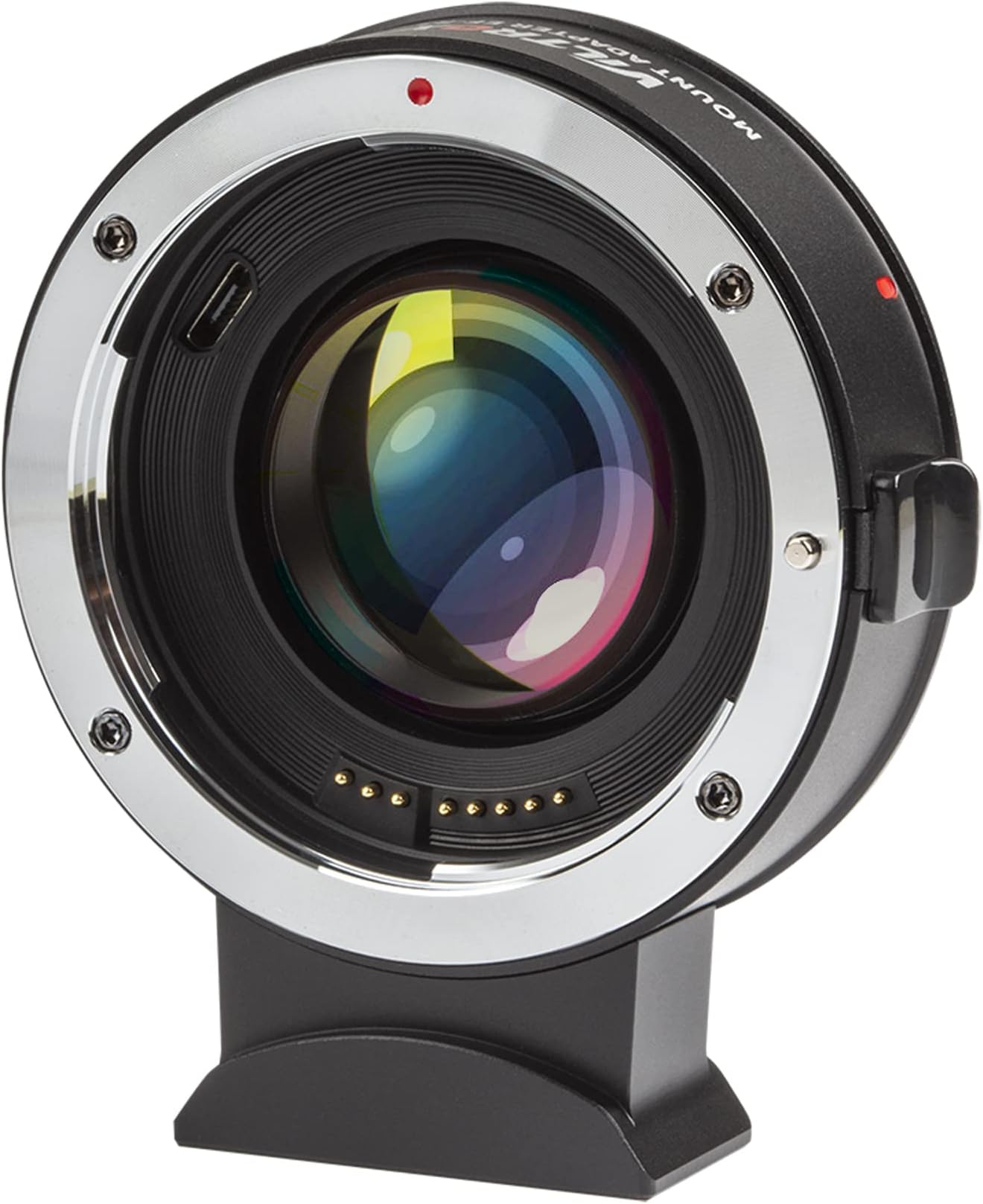 EF-R3 Auto Focus Lens Adapter 0.71x Reducer Speed Booster Compatible with Canon EF Mount Lens to Canon EOS R R5 R6 RP C70 Camera