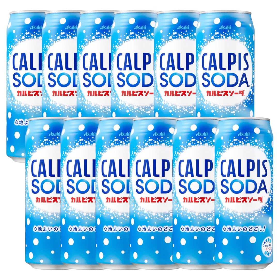 Japanese Calpis Soda by Asahi - Original Flavour Sparkling Drink