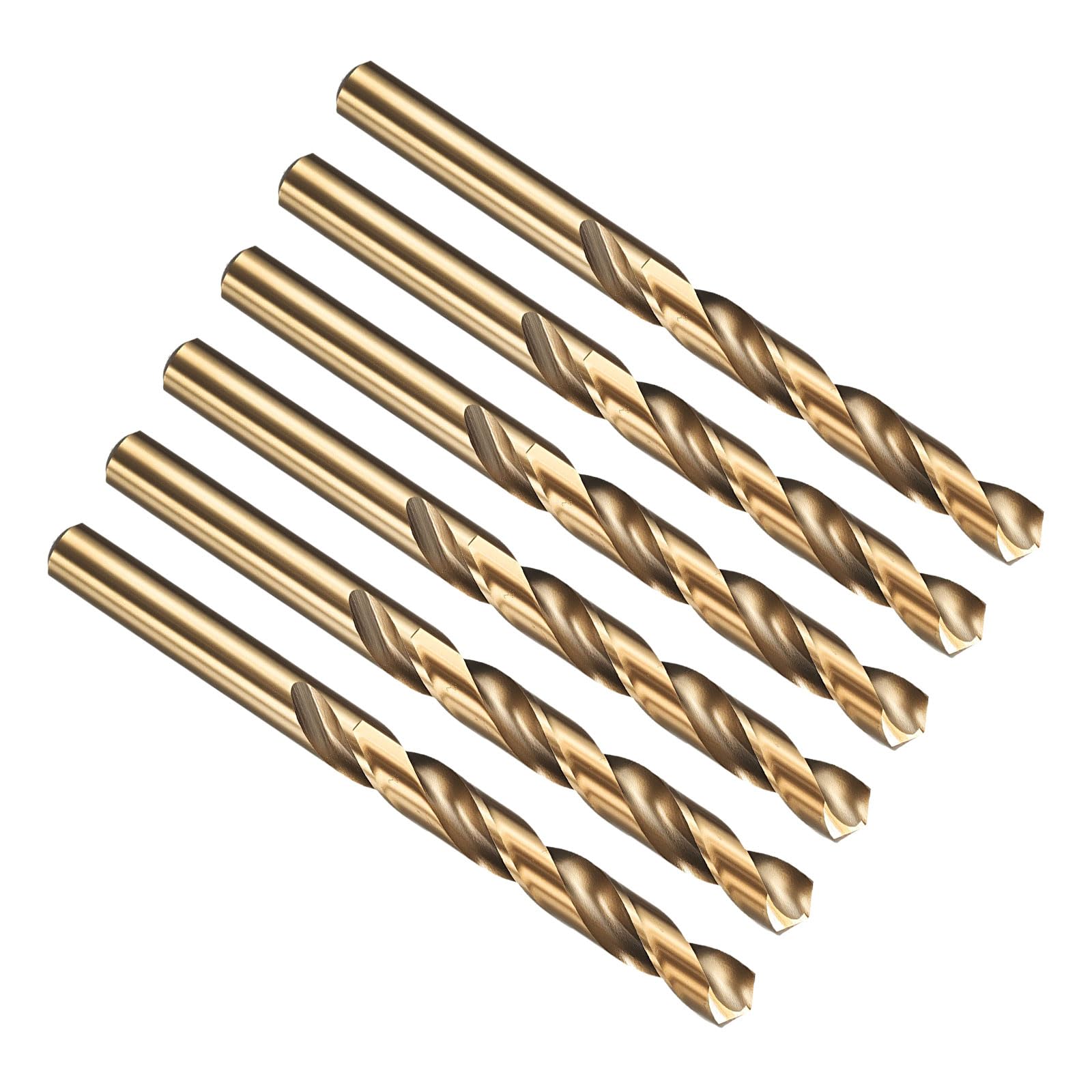 PATIKIL Z Drill Bit M35 Cobalt 5% High-Speed Steel 6 Pack — image 1