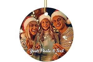 Bemaystar's Personalized Christmas Tree Picture Ornaments