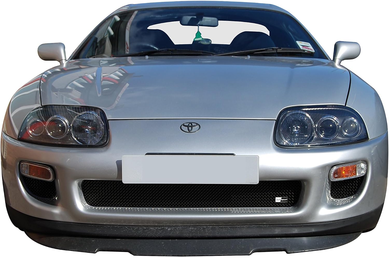 Zunsport Compatible with Toyota Supra Mark IV Front Grill Set - Black Finish (1993 to 1998)