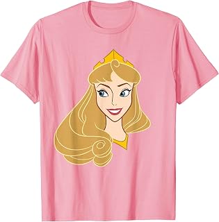 Disney Sleeping Beauty Princess Aurora Big Face Costume T-Shirt