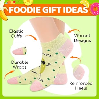Zmart Funny Pickle Socks - Dill Pickle Gifts for Women, Stocking Stuffers