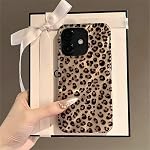 Case for iPhone 16, Cute Cheetah Leopard Print Aesthetic Design with Shockproof Bumper Protection - Gold Leopard