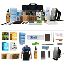 Demon Charger Complete Ski and Snowboard Tuning Kit with Iron, 2.25lb Wax, Brush Kit, Base Cleaner and Wax Apron