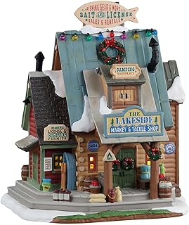 Lemax The Lakeside Market & Tackle Shop #15746