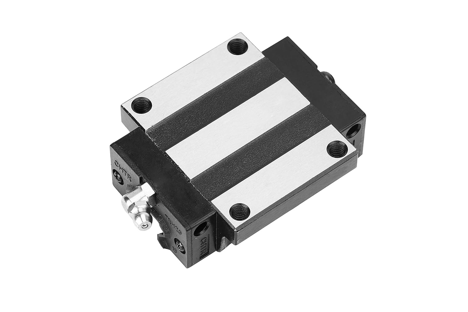 Surprecision Linear Rail 1 Pcs HSR20 1000mm/39.37" Square Linear Motion Guide Rail + 2 Pcs Carriage Bearing Blocks (CA) for DIY Projects CNC Machine and 3D Printer