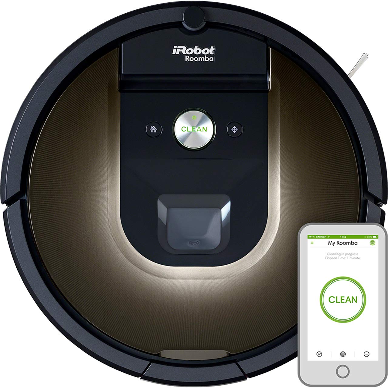 iRobot Roomba 980 Robot Vacuum with Wi-Fi Connectivity, Works with