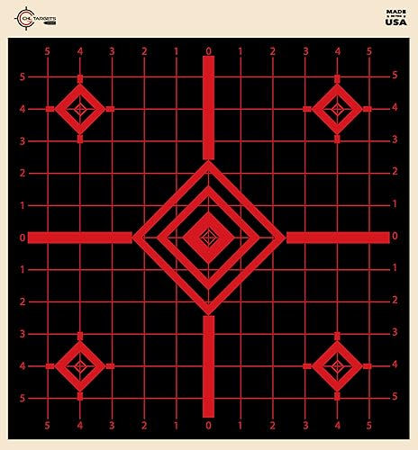 Miniatura 5 de Objetivos de campo de tiro  Paquete de 50 objetivos, 10 objetivos de cada diseño de objetivo, objetivos de silueta para rifle, pistola, Airsoft,