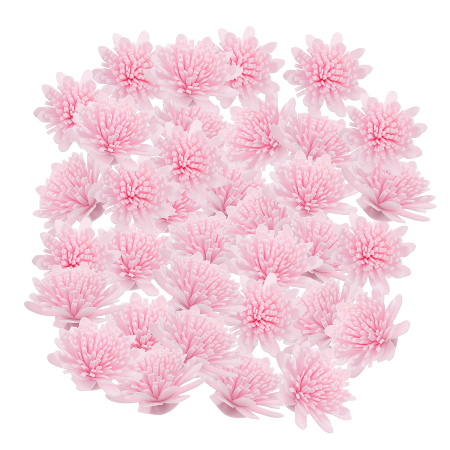 Alipis 100pcs PE Chrysanthemum Diffuser Flowers for Essential Oils Aromatherapy Decor Plastic Scented Flower Sticks for Home Fragrance