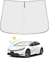 Vista 48 de Parasol para parabrisas para Ford Escape 2020-2025 2026, accesorios gruesos de 6 capas plegables para ventana delantera, protector de visera solar