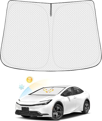 Miniatura 48 de Parasol para parabrisas para Ford Escape 2020-2025 2026, accesorios gruesos de 6 capas plegables para ventana delantera, protector de visera solar