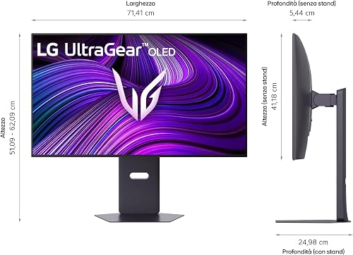 LG Ultragear | Écran Gaming OLED 32" 4K UHD | 165Hz 0,03ms - 10