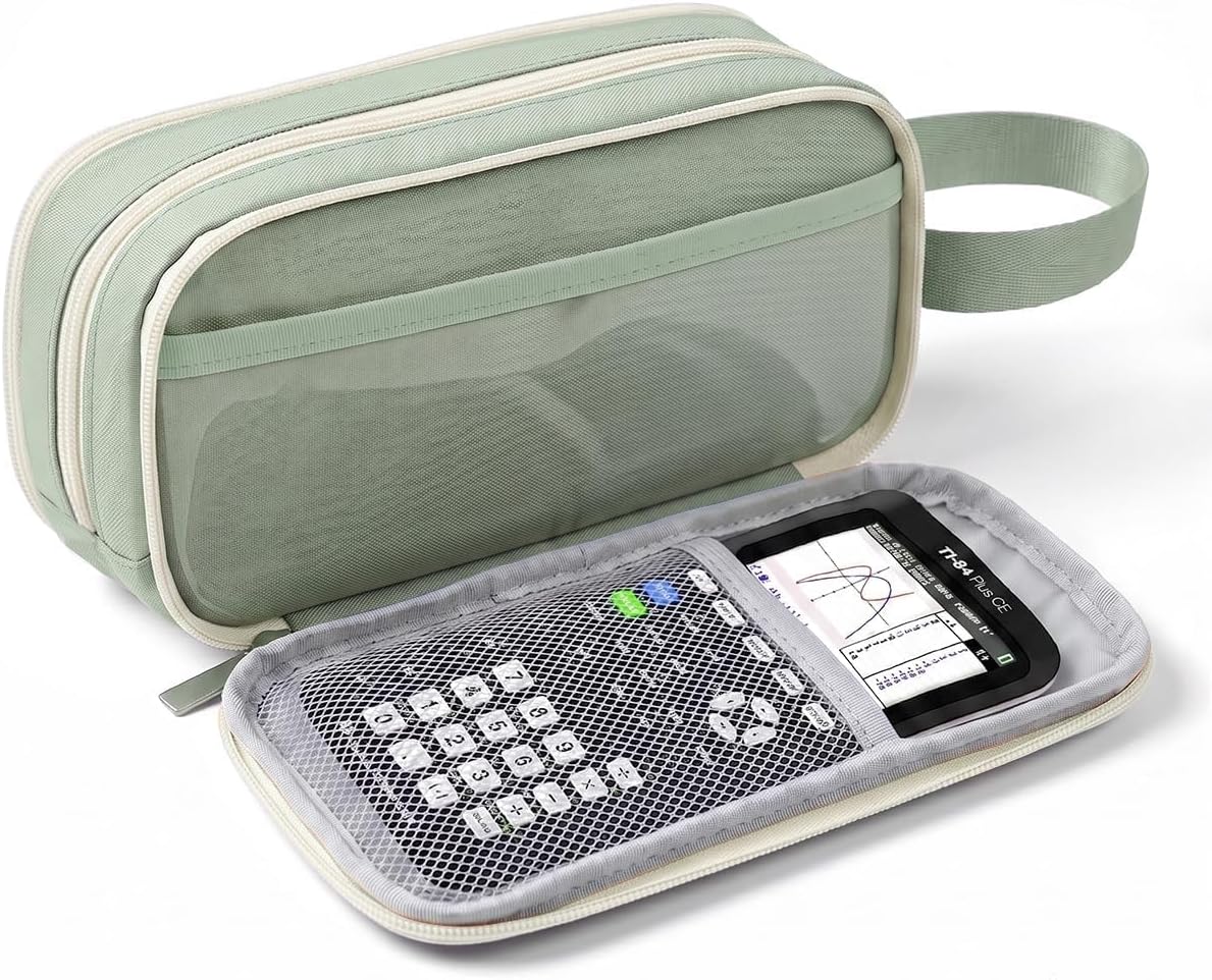 Fmeida Extra Large Pencil Case Pouch Aesthetic Stationery Bag Gift Box