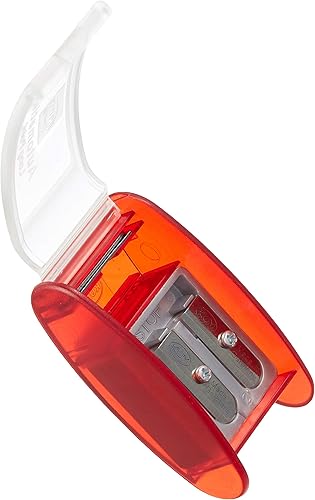 Miniatura 2 de KUM AS2, dos agujero Automatic Long Point Sacapuntas, Mfg Número de Pieza 1053021(extra tapas no incluido)