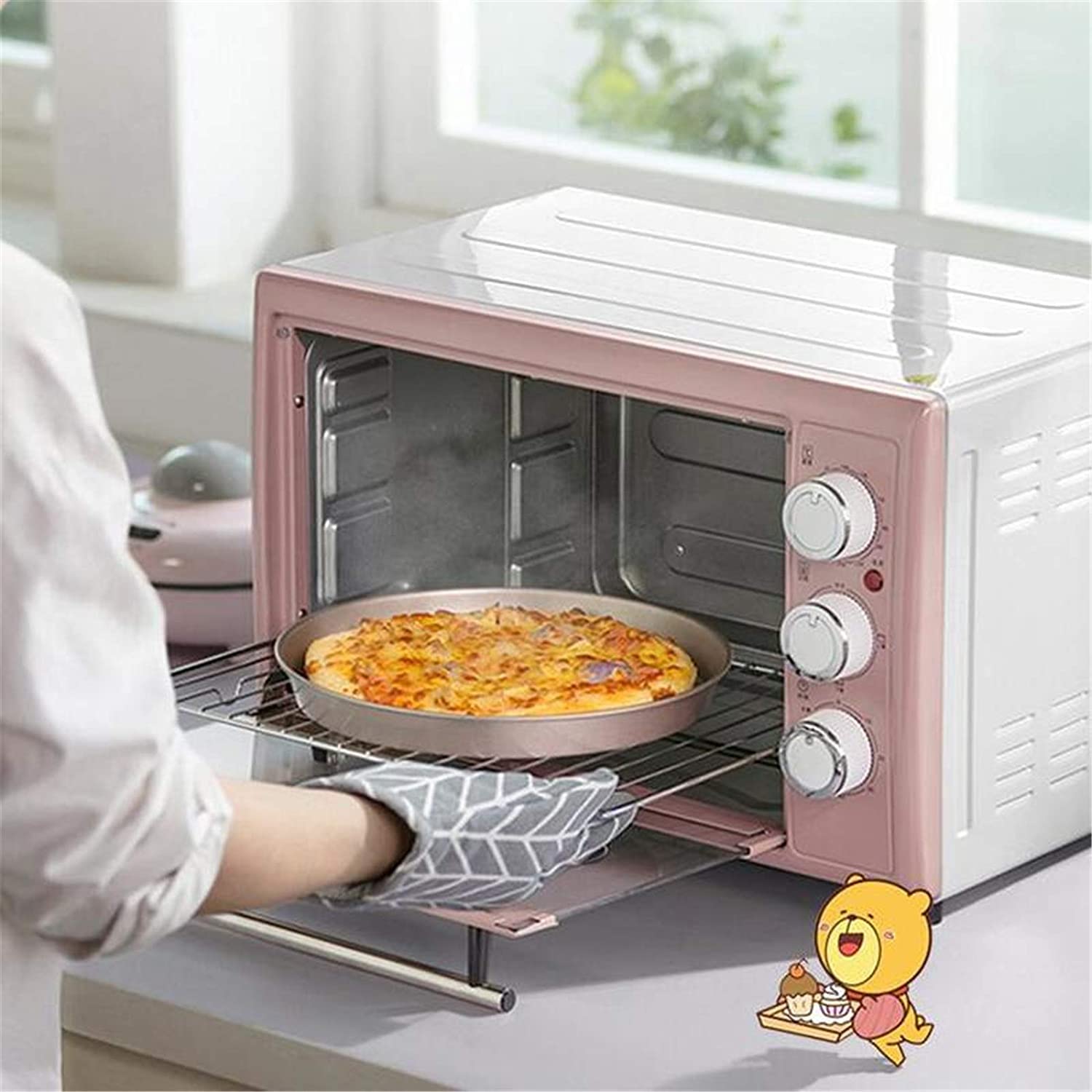 Oven Solo Forno a Microonde in Silver Tact Forno Elettrico Singolo Incorporato - Fornello Alogeno a Convezione Premium in Acciaio Inossidabile Utile