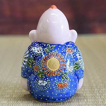 当時物 プリティ プッピー 陶器製 レトロ 置物 Amazon.co.jp: 開運 置物 九谷焼 ビリケン 青盛 陶器 縁起物 風水